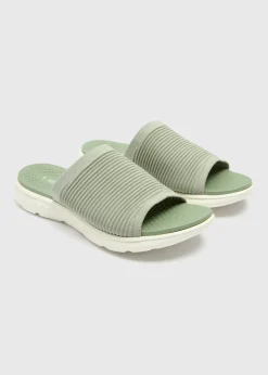 Soleflex Green Trecking Mule Sandals