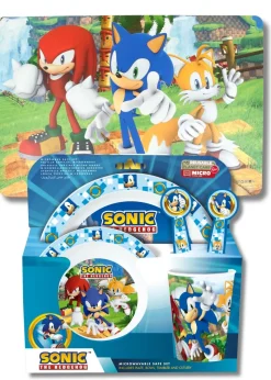 Sonic Blue Dinner Set 6pcs