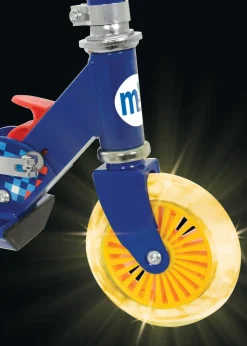 Sonic Folding Inline Scooter With Light Up Wheels