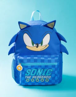 Sonic the Hedgehog 3D Kids Blue Backpack
