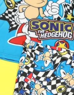 Sonic The Hedgehog Kids Blue 2 Piece Swim Set (3-10 Years)