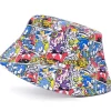 Sonic the Hedgehog Multi Comic Book Bucket Hat