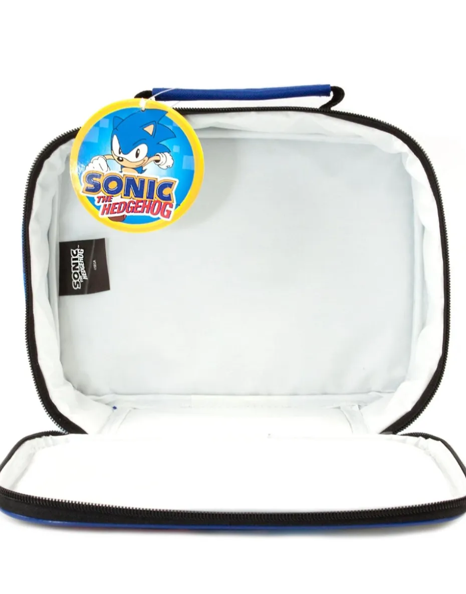 Sonic The Hedgehog Retro Style Gaming Lunch Bag