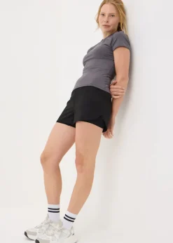 Souluxe Black 2 in 1 Shorts