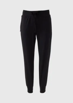 Souluxe Black Active Sports Jogging Bottoms