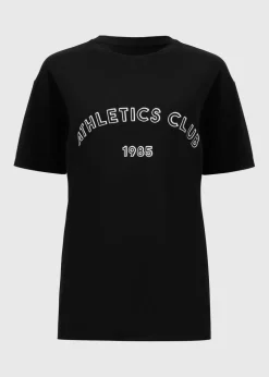 Souluxe Black Athletics Club T-Shirt
