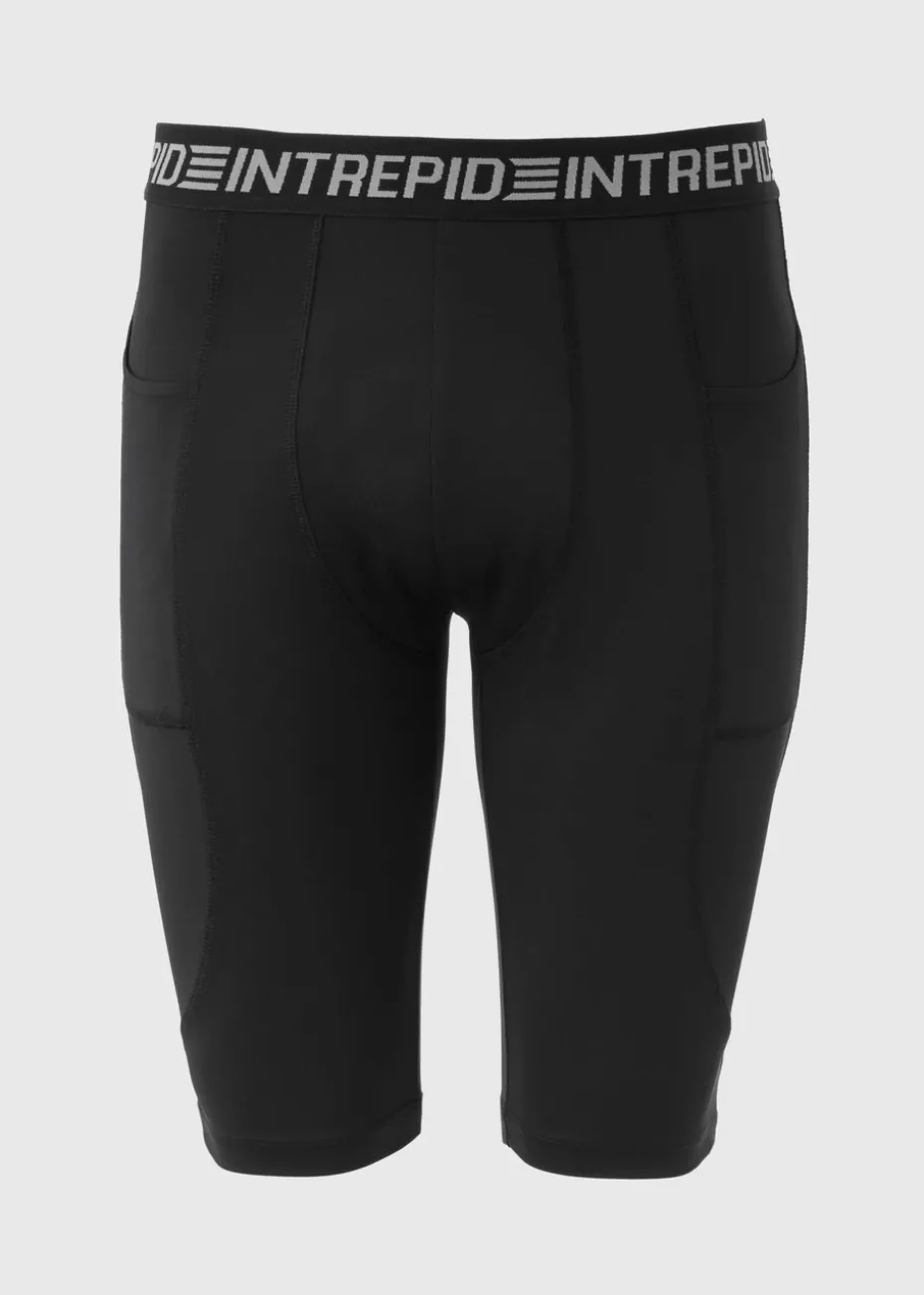 Souluxe Black Base Layer Shorts