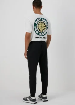 Souluxe Black Panel Joggers