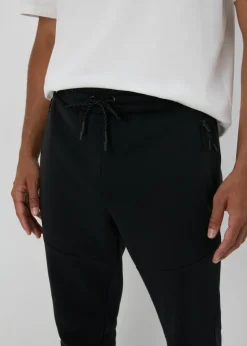 Souluxe Black Panel Joggers