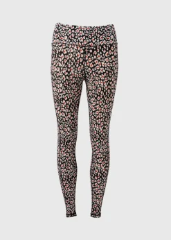 Souluxe Black Patterned Leggings