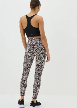 Souluxe Black Patterned Leggings