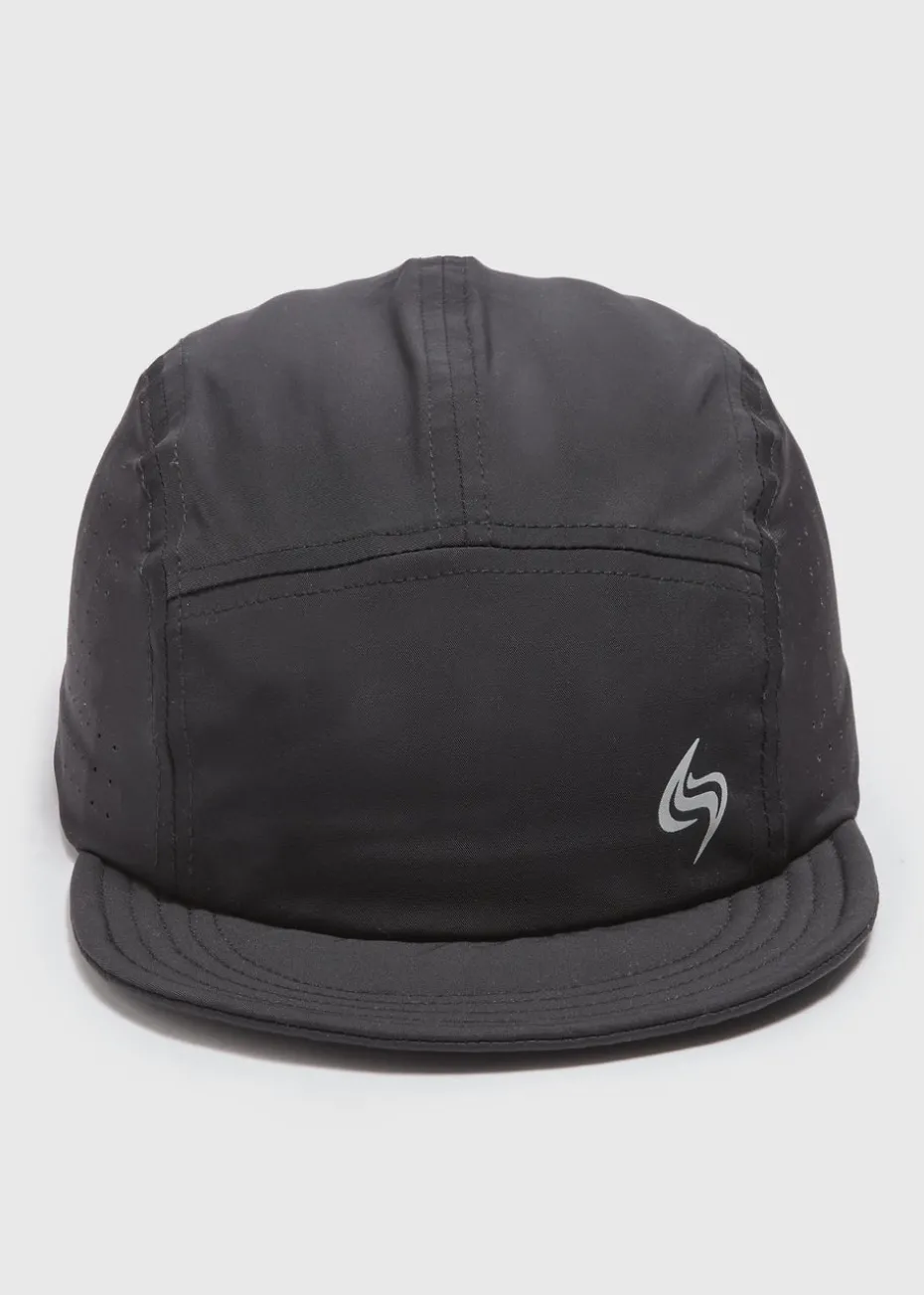Souluxe Black Ripstop Sports Cap