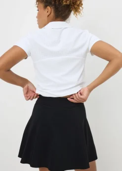 Souluxe Black Tennis Skirt