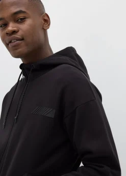 Souluxe Black Zip Up Hoodie