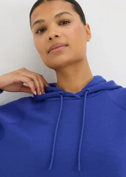 Souluxe Blue Longline Hoodie