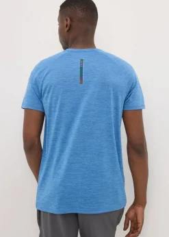 Souluxe Blue Two Tone T-Shirt