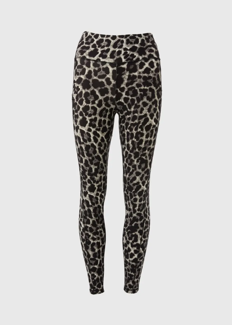 Souluxe Brown Leopard Print Leggings