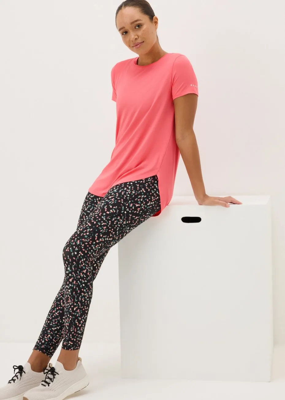 Souluxe Coral Longline T-Shirt