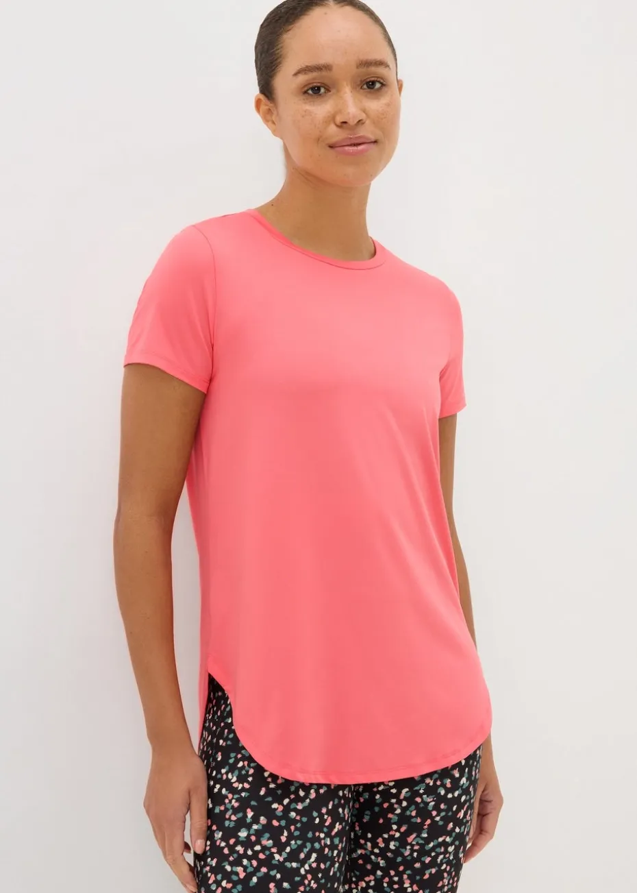 Souluxe Coral Longline T-Shirt