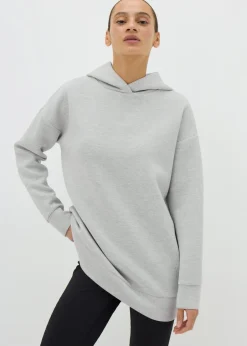 Souluxe Grey Scuba Hoodie