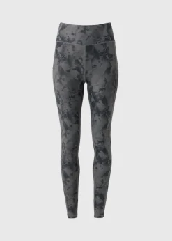 Souluxe Grey Smoke Print Leggings