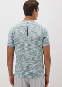 Souluxe Grey Space Dye T-Shirt