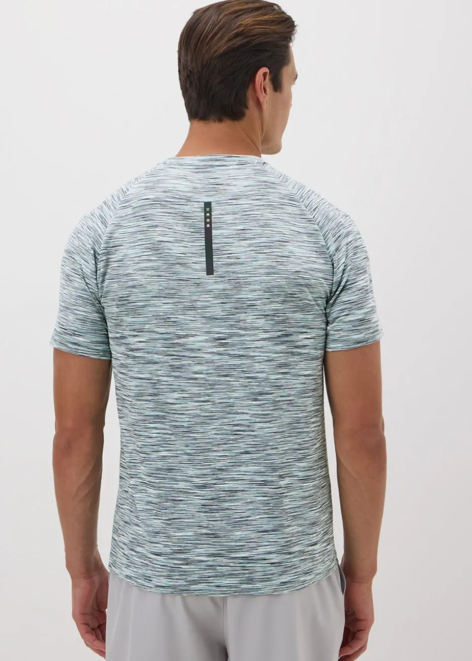 Souluxe Grey Space Dye T-Shirt