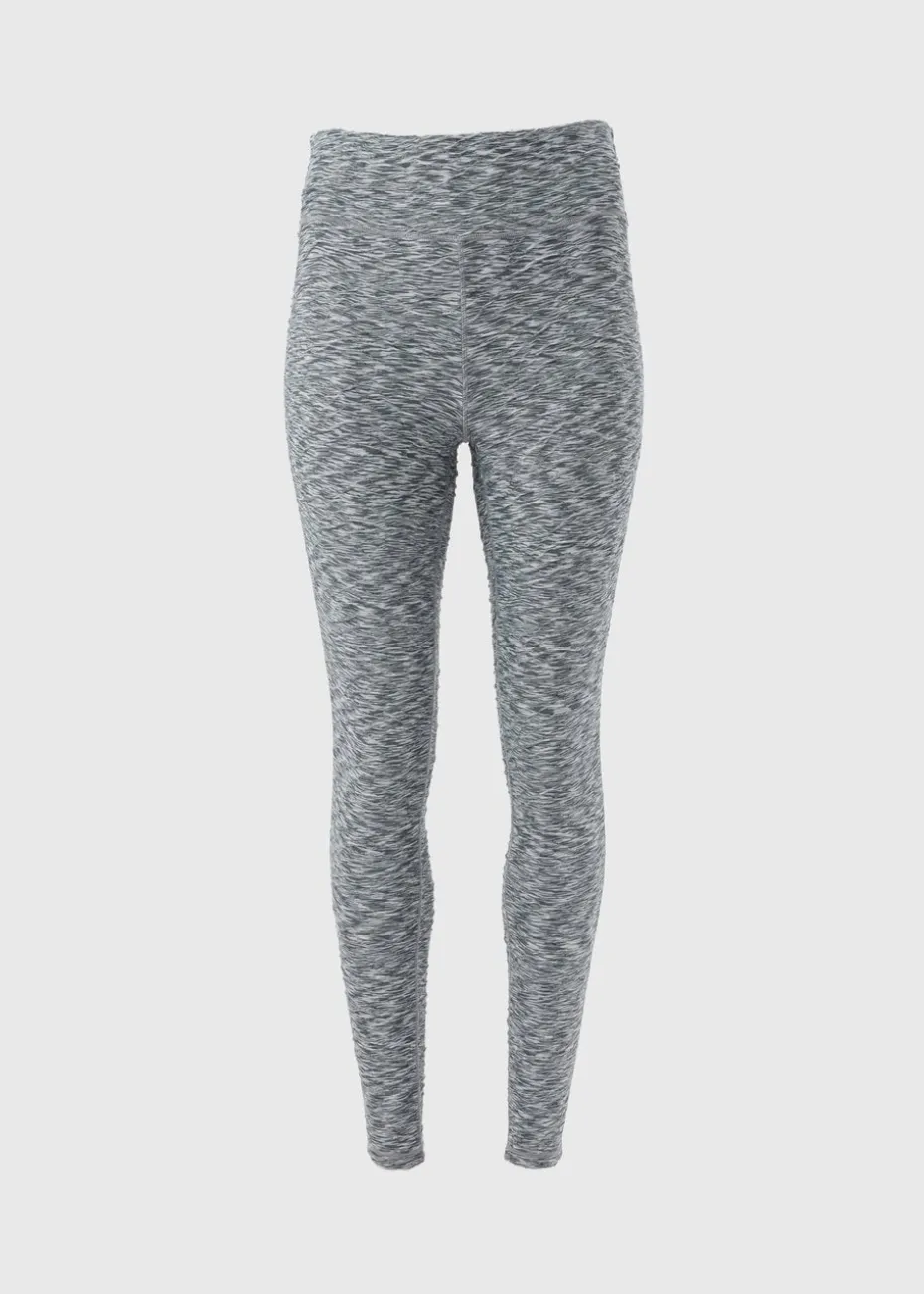 Souluxe Grey Textured Leggings