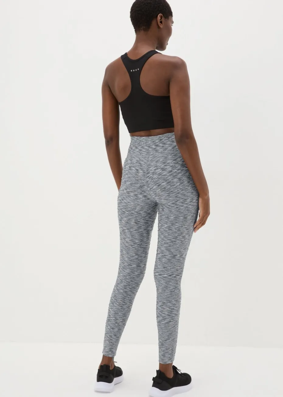 Souluxe Grey Textured Leggings
