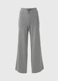 Souluxe Grey Wide Leg Jogging Bottoms