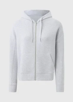Souluxe Grey Zip Through Hoodie