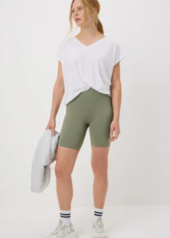 Souluxe Khaki Cycling Shorts