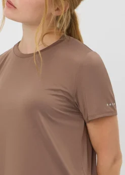 Souluxe Mocha Longline T-Shirt
