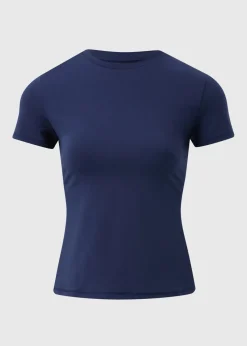 Souluxe Navy Fitted T-Shirt