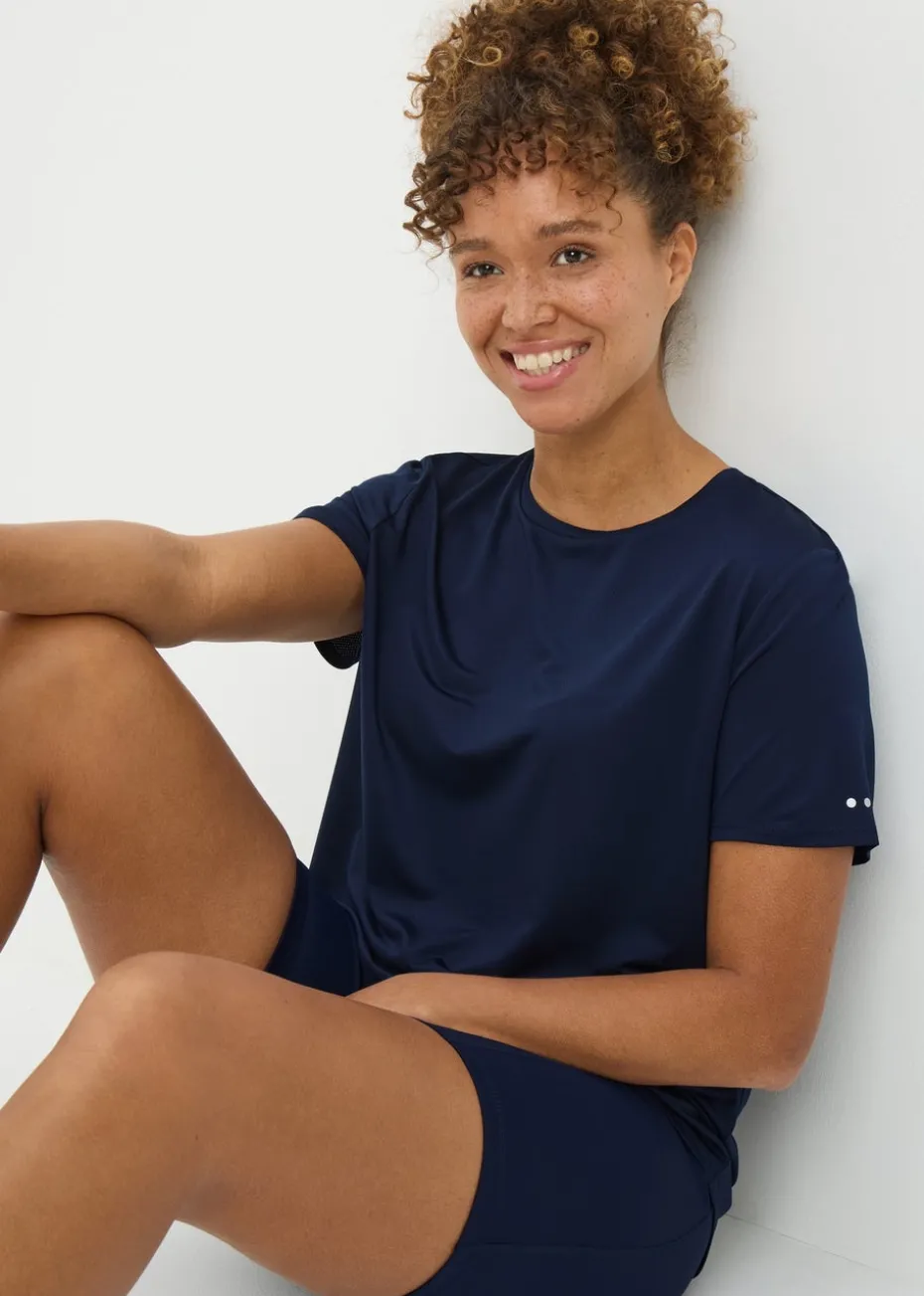 Souluxe Navy Short Sleeve T-Shirt