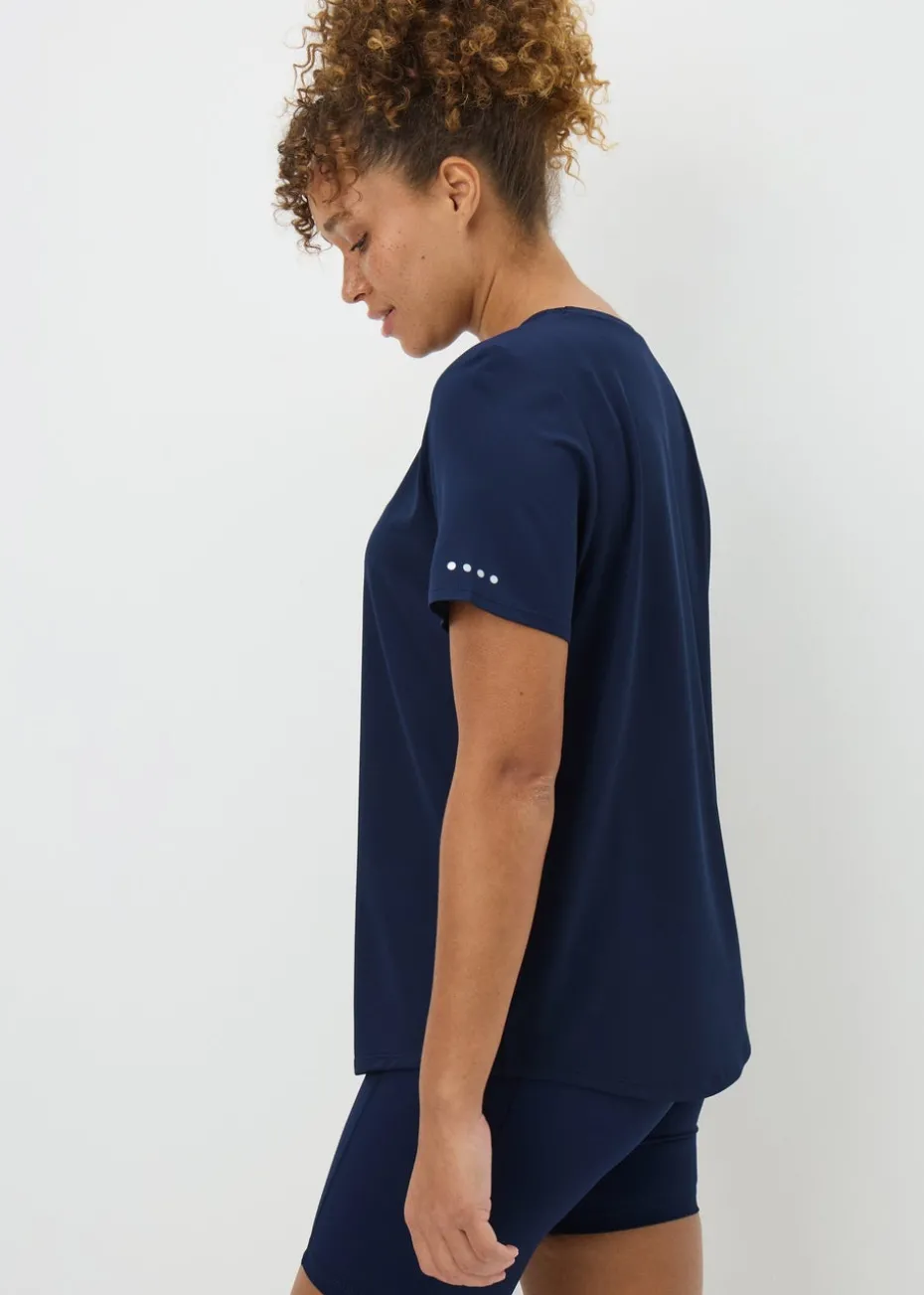 Souluxe Navy Short Sleeve T-Shirt