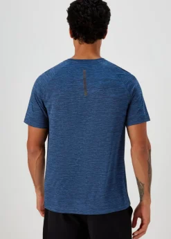 Souluxe Navy Two Tone T-Shirt