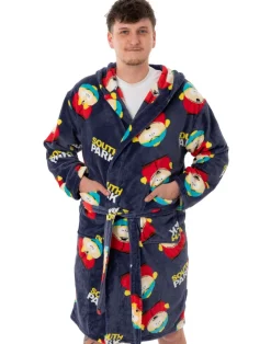 South Park Blue Cartman AOP Hooded Bathrobe