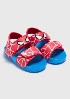 Spiderman Boys Red Sandals (Younger 4-12)