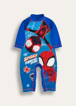 Spidey & His Amazing Friends Boys Blue Swim Set (12 Months -6 Years)