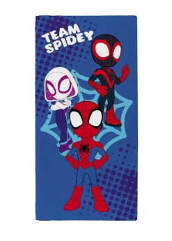 Spidey and His Amazing Friends Blue Towel