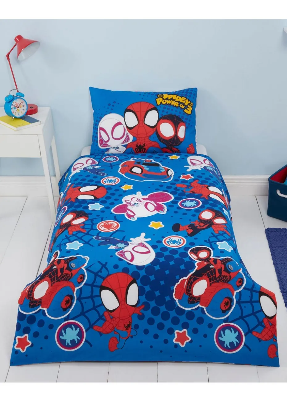 Spidey and His Amazing Friends Blue Bed Set