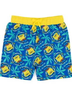 SpongeBob Character Blue Swim Shorts (3-12 Years)