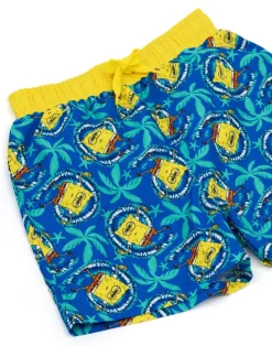 SpongeBob Character Blue Swim Shorts (3-12 Years)