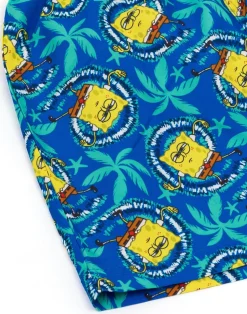 SpongeBob Character Blue Swim Shorts (3-12 Years)