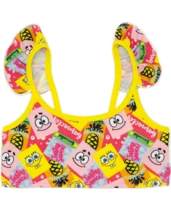 SpongeBob Characters Kids Pink 2 Piece Swim Set (2-12 Years)