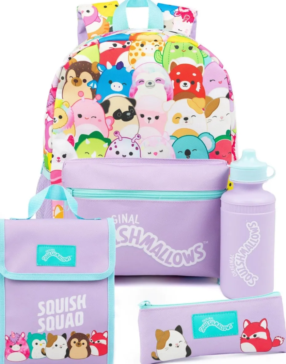Squishmallows Backpack 4 Piece Set