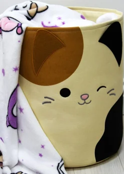 Squishmallows Beige Camcat Storage Tub (38cm x 31cm)