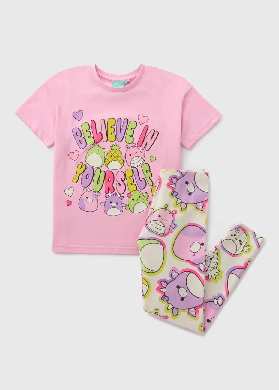 Squishmallows Girls T-Shirt & Leggings Set (4-13yrs)