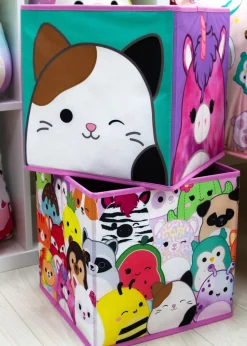 Squishmallows Multi Colour Squares 2 Pack Storage Box